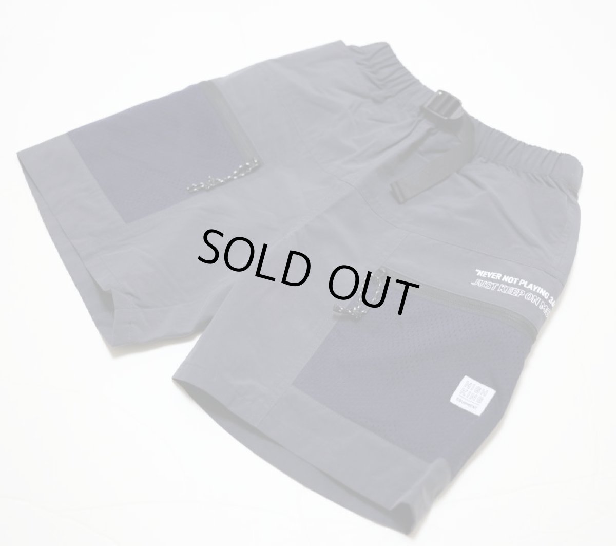 画像5: HIGHKING solid shorts【charcoal】【100-120cm 】 (5)