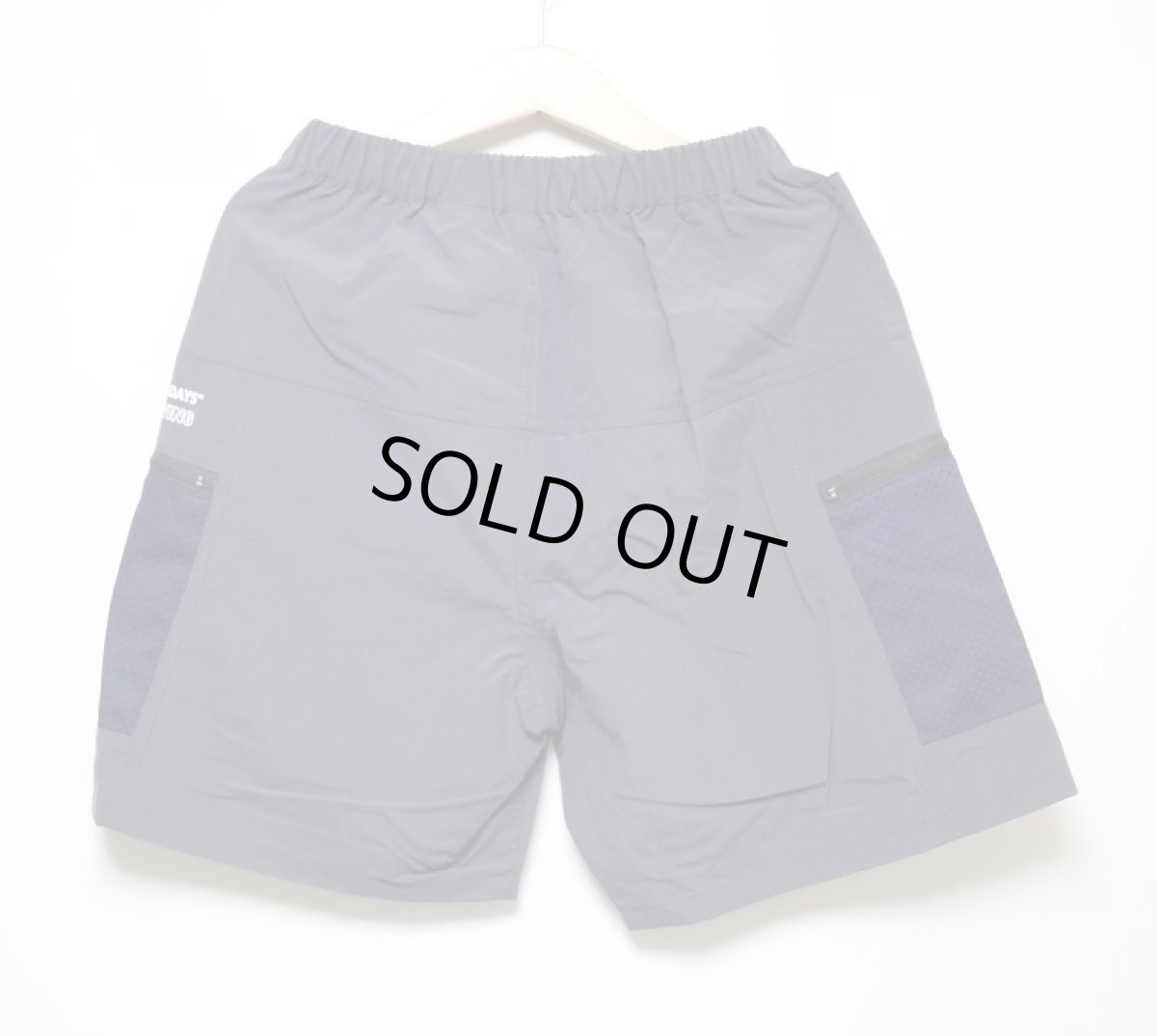 画像2: HIGHKING solid shorts【charcoal】【130-160cm 】 (2)