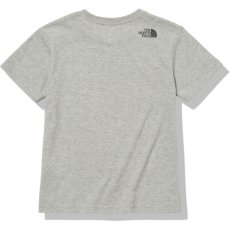 画像2: THE NORTH FACE S/S Camo Logo Tee (キッズ  ショートスリーブカモロゴティー) 【Z/ミックスグレー】【100-150cm】 (2)