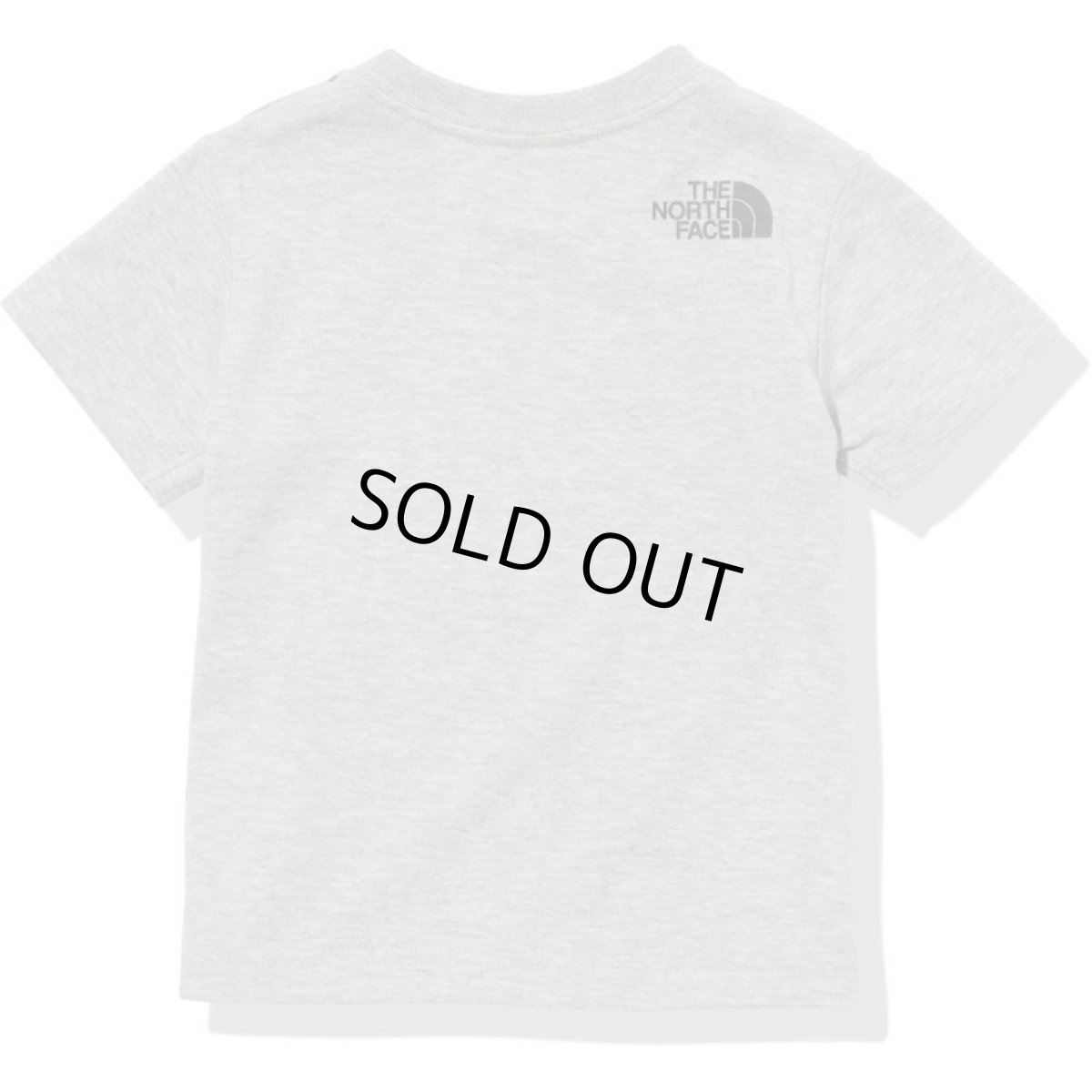 画像2: THE NORTH FACE B S/S Camo Logo Tee (ベビー ショートスリーブカモロゴティー) 【Z/ミックスグレー】【80-90cm】 (2)