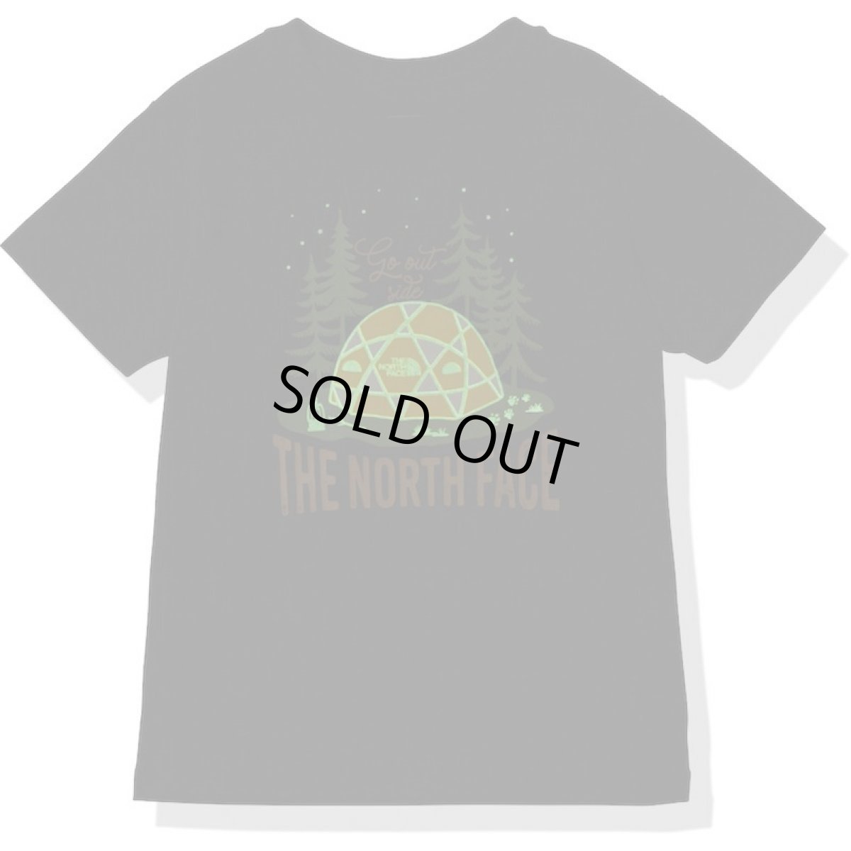 画像3: THE NORTH FACE B S/S Camp Luminous Tee (ベビー ショートスリーブキャンプルミナスティー) 【K/ブラック】【80-90cm】 (3)