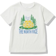 画像1: THE NORTH FACE S/S Camp Luminous Tee (キッズ  ショートスリーブキャンプルミナスティー) 【W/ホワイト】【100-150cm】 (1)