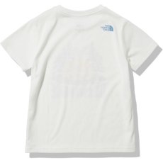 画像2: THE NORTH FACE S/S Camp Luminous Tee (キッズ  ショートスリーブキャンプルミナスティー) 【W/ホワイト】【100-150cm】 (2)