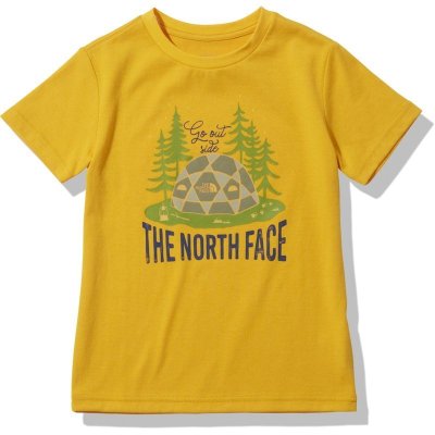 画像1: THE NORTH FACE S/S Camp Luminous Tee (キッズ  ショートスリーブキャンプルミナスティー) 【SG/サミットゴールド】【100-150cm】