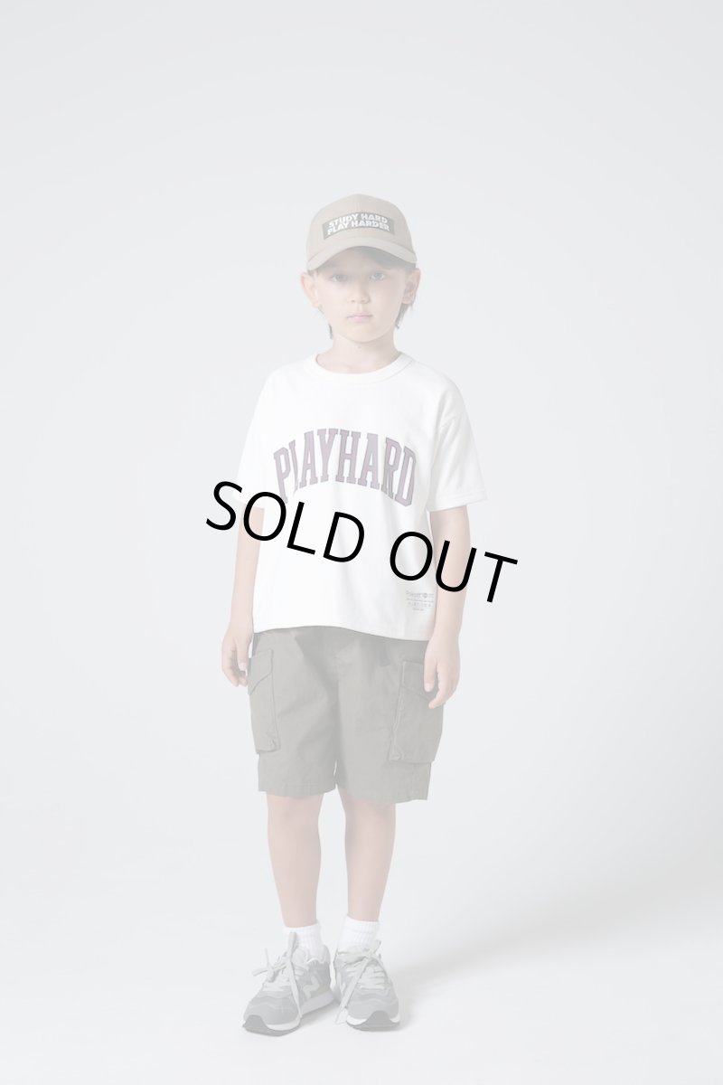 画像2: HIGHKING fatigue shorts【khaki】【100-120cm 】 (2)