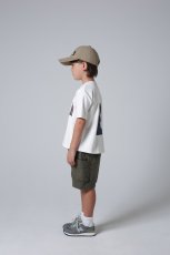 画像3: HIGHKING fatigue shorts【khaki】【130-160cm 】 (3)