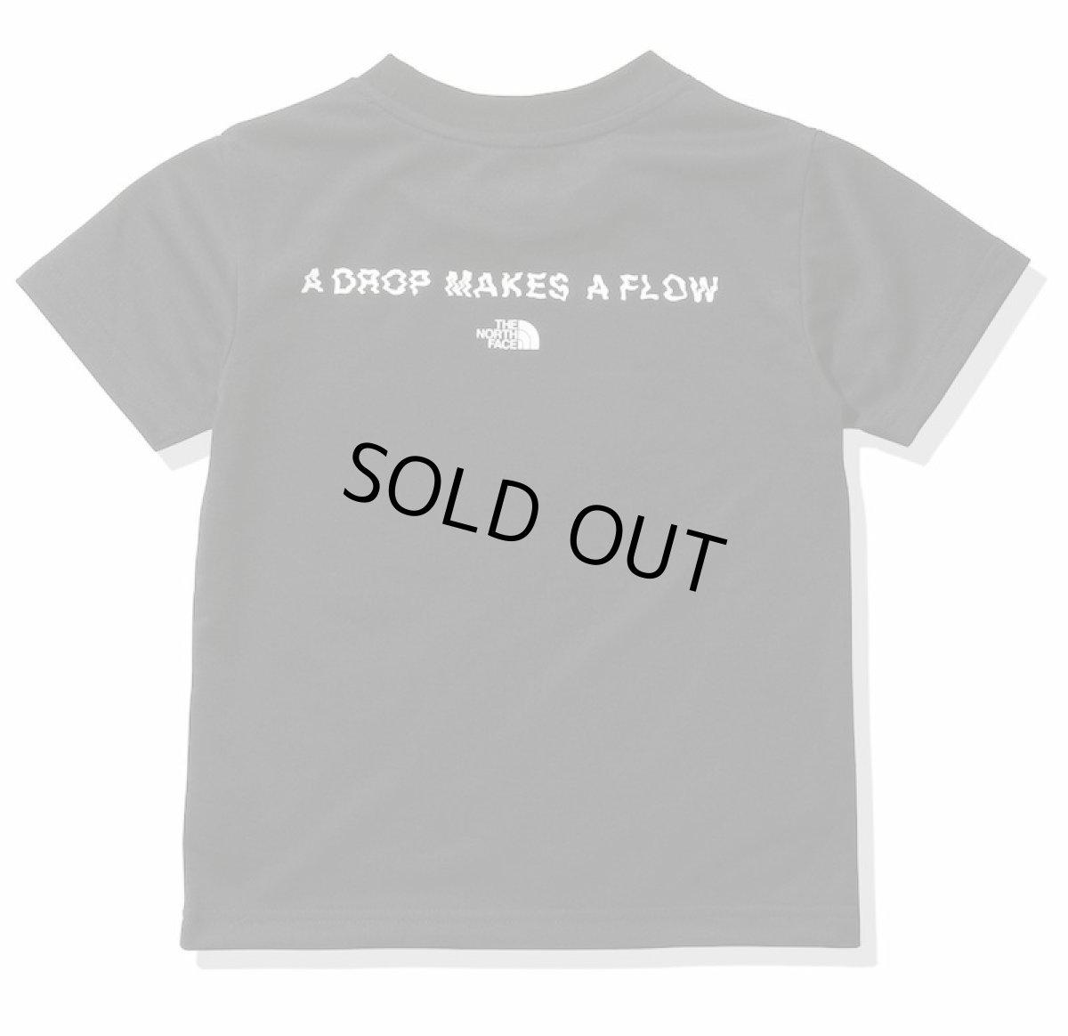 画像2: THE NORTH FACE S/S A Drop Square Logo Tee (キッズ  ショートスリーブアドロップスクエアロゴティー) 【K/ブラック】【100-150cm】 (2)