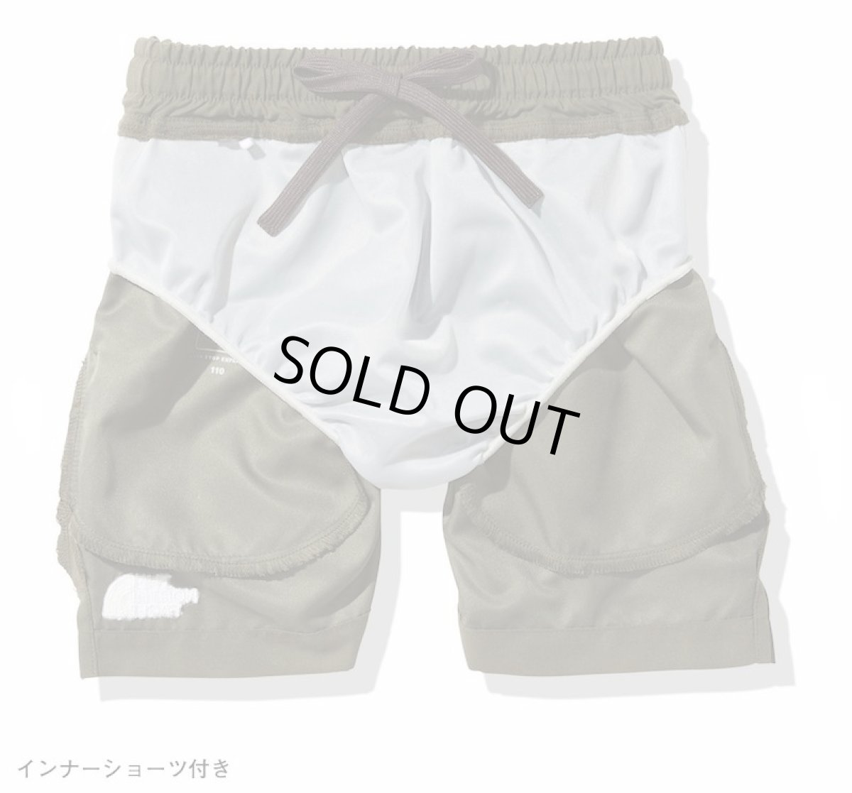 画像4: THE NORTH FACE Novelty Water Short (キッズ  ノベルティウォーターショート) 【NT/ニュートープ】【100-150cm】 (4)