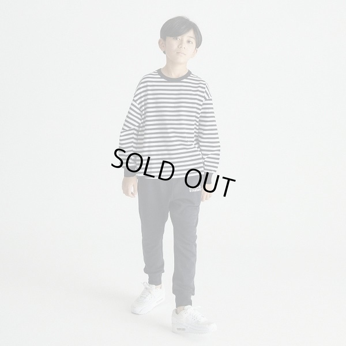 画像3: GENERATOR(ジェネレーター) ボーダー L/S Tシャツ【BK/ブラック】【110-160cm】 (3)