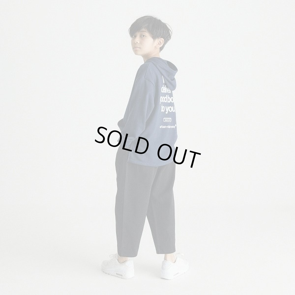 画像3: GENERATOR(ジェネレーター) ワンタックパンツ【BK/ブラック】【110-160cm】 (3)