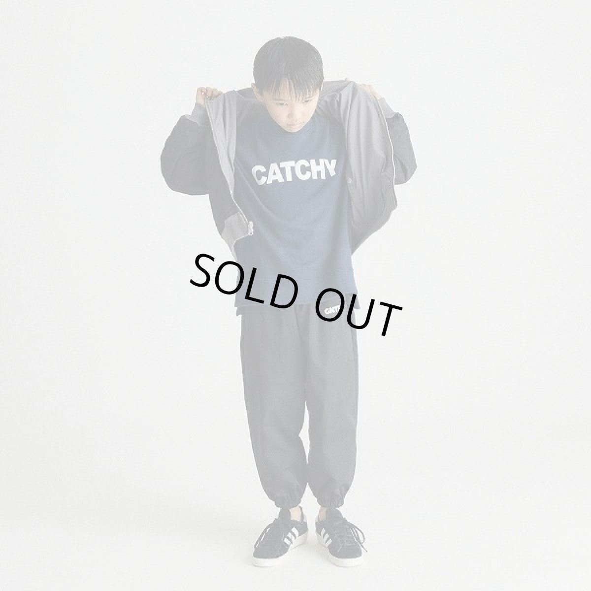 画像2: GENERATOR(ジェネレーター) ナイロン裾ゴムパンツ【BK/ブラック】【110-160cm】 (2)