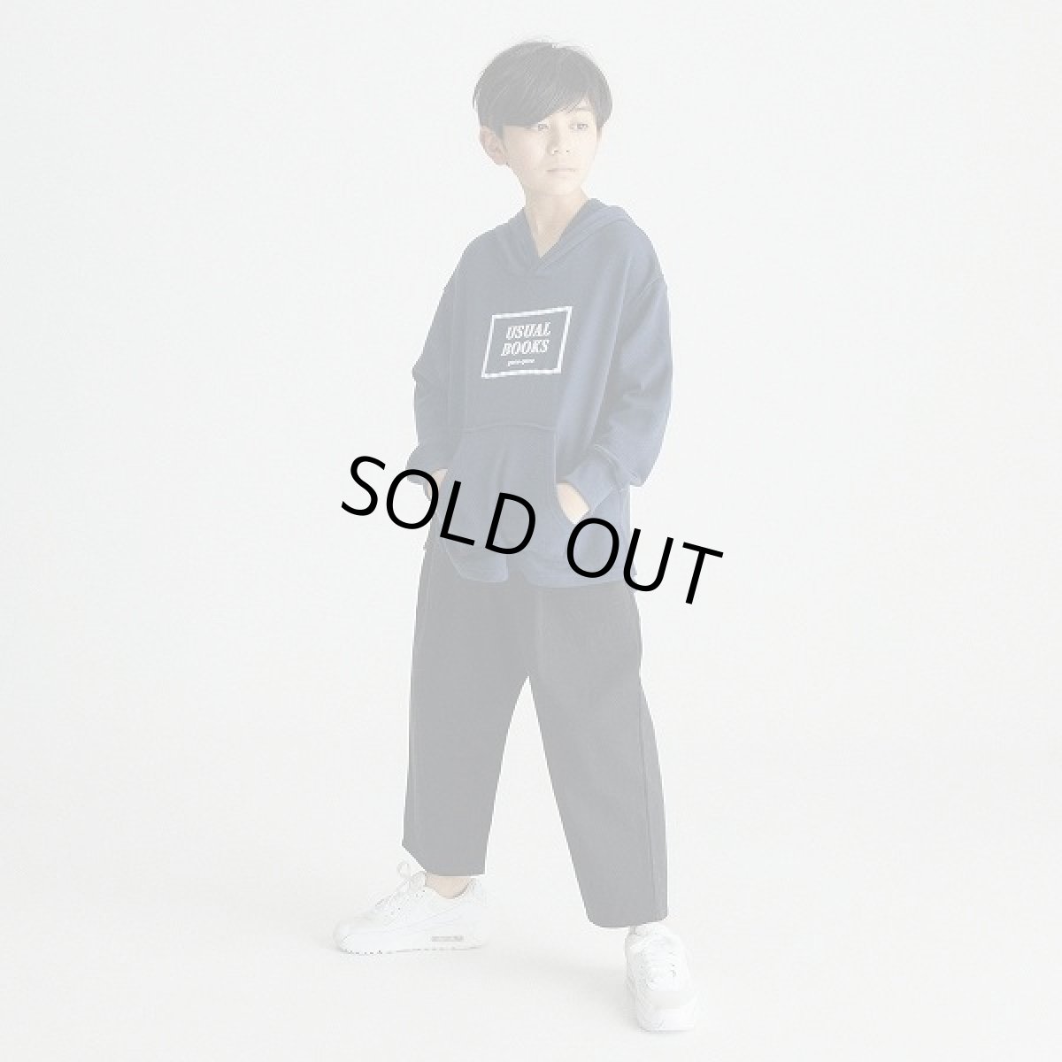 画像2: GENERATOR(ジェネレーター) ワンタックパンツ【BK/ブラック】【110-160cm】 (2)