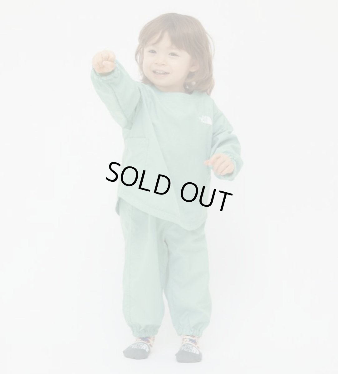 画像3: The North Face(ザ・ノースフェイス) B Field Smock (フィールドスモック) (ベビー)【WS/ワサビ】【80-90cm】 (3)