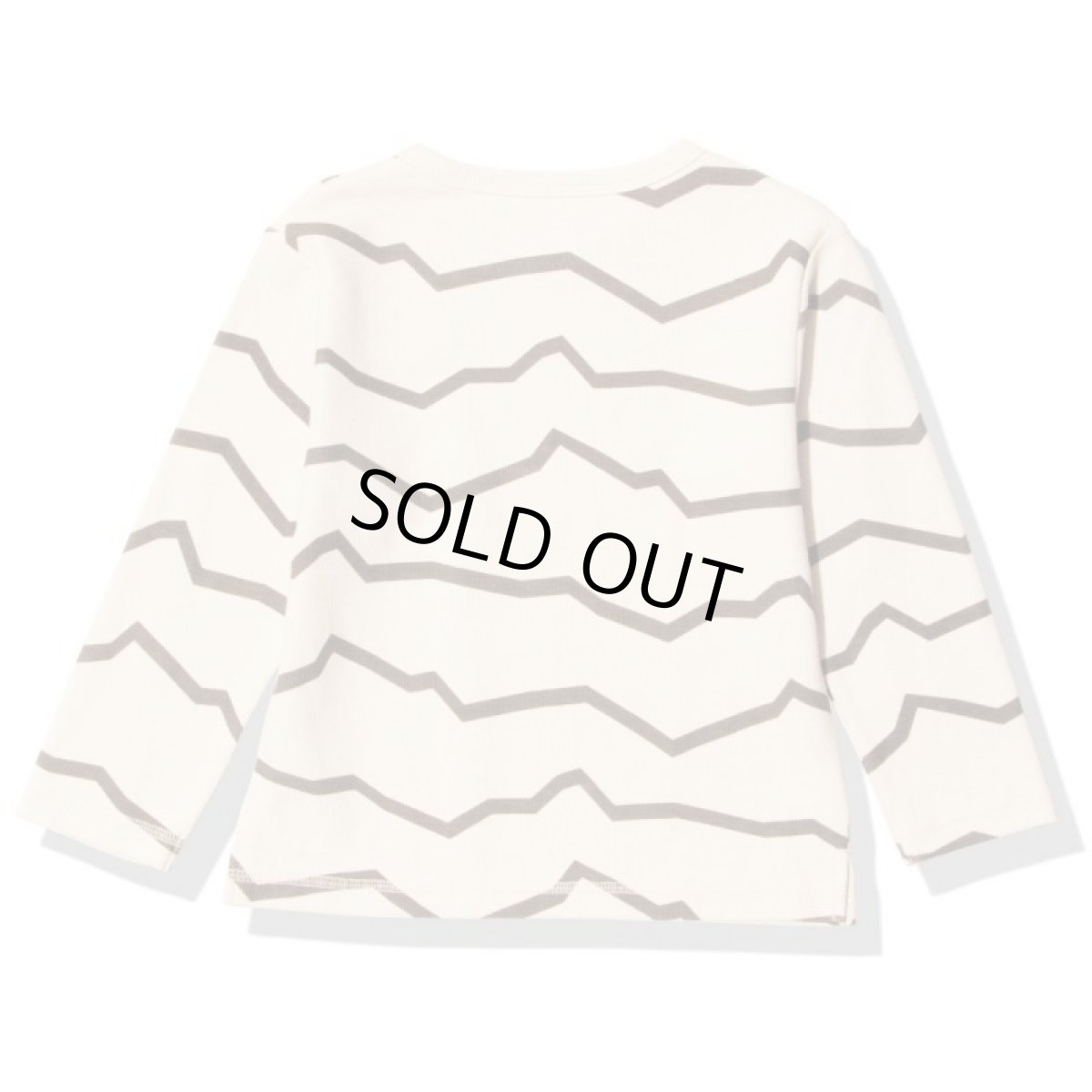 画像2: The North Face(ザ・ノースフェイス) T Latch Pile Crew (トドラーラッチパイルクルー) (キッズ)【SS/MTNストライプサンド】【100-120cm】 (2)