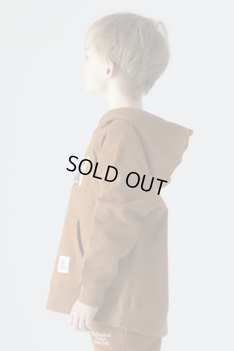 画像2: SMOOTHY(スムージー) USMZYパーカー【CAMEL】【90-160cm】 (2)