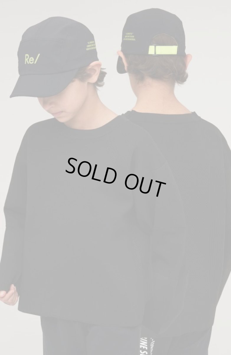 画像5: RE/SP(アールイーエスピー) RE/SP TECニット【BLACK】【130-160cm】 (5)