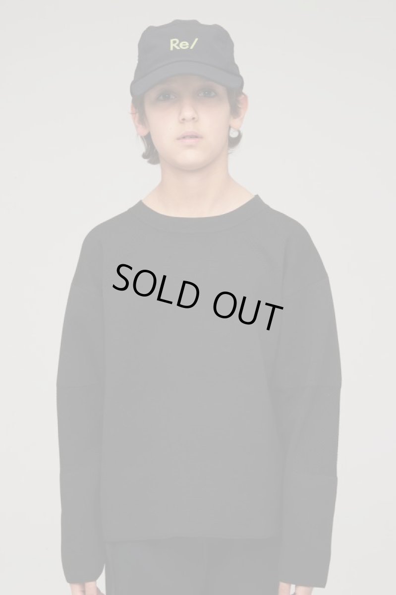 画像2: RE/SP(アールイーエスピー) RE/SP TECニット【BLACK】【130-160cm】 (2)