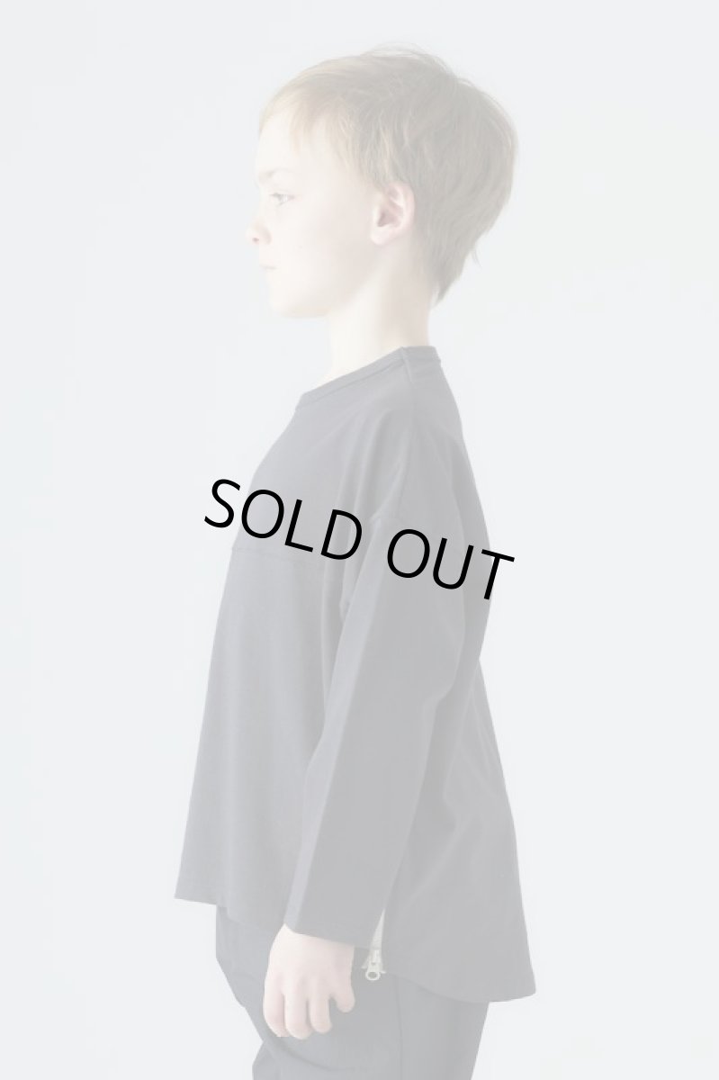 画像2: SMOOTHY(スムージー) 切り替えロンTee【WHITE】【90-160cm】 (2)