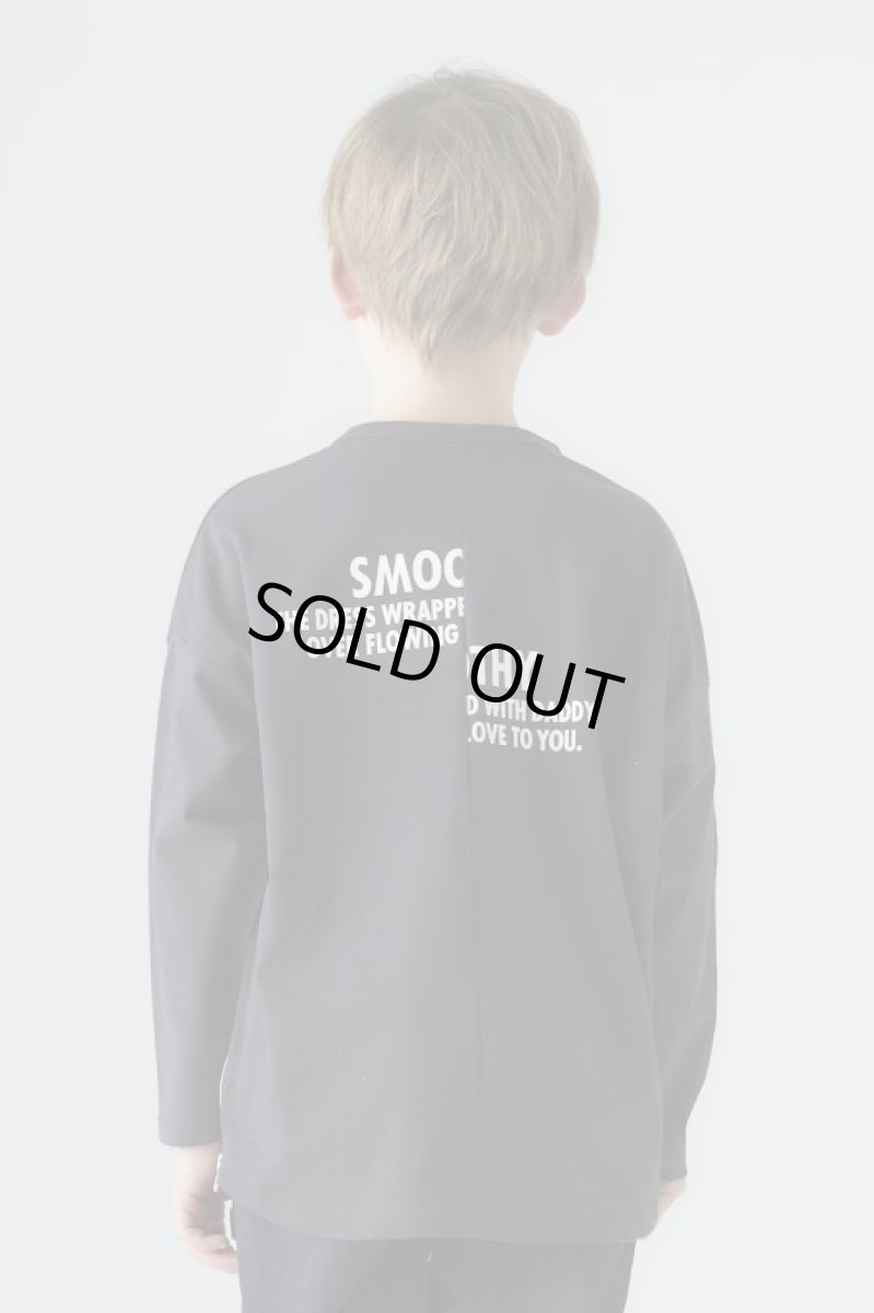 画像3: SMOOTHY(スムージー) 切り替えロンTee【WHITE】【90-160cm】 (3)
