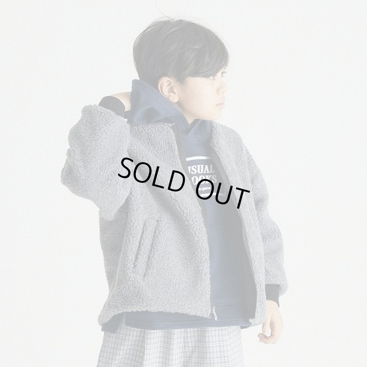 画像2: GENERATOR(ジェネレーター) リバーシブルジャケット【BK/ブラック】【110-160cm】 (2)