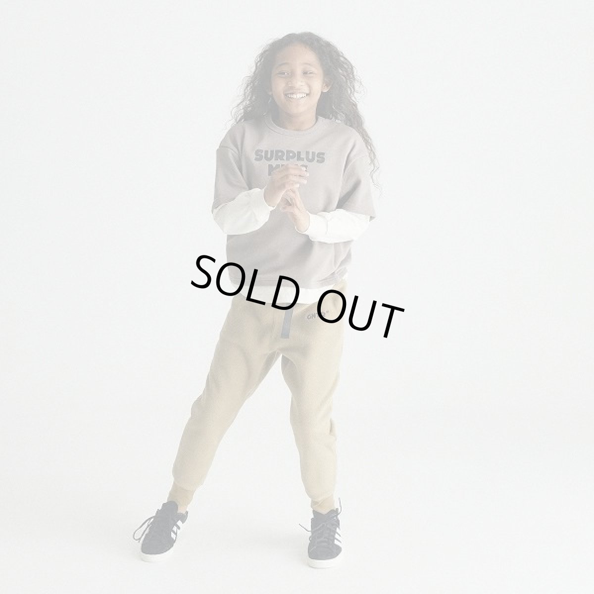 画像2: GENERATOR(ジェネレーター) フリースクライミングパンツ【GU/グレージュ】【110-160cm】 (2)