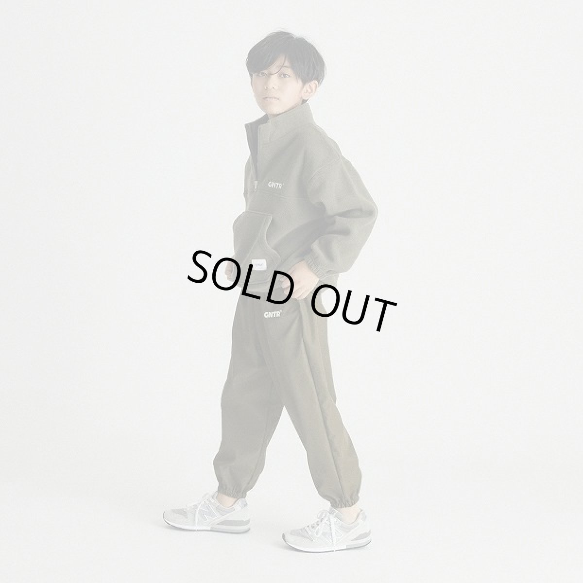 画像3: 【SALE20%OFF】GENERATOR(ジェネレーター) フリースアノラック【KH/カーキ】【110-160cm】 (3)