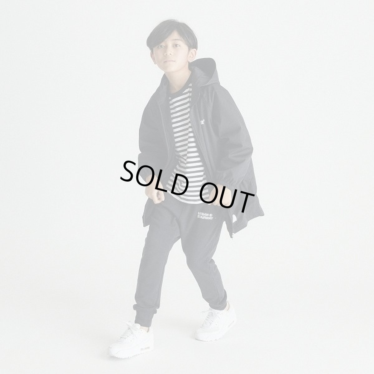 画像3: GENERATOR(ジェネレーター) ナイロンフードコート【BK/ブラック】【110-160cm】 (3)