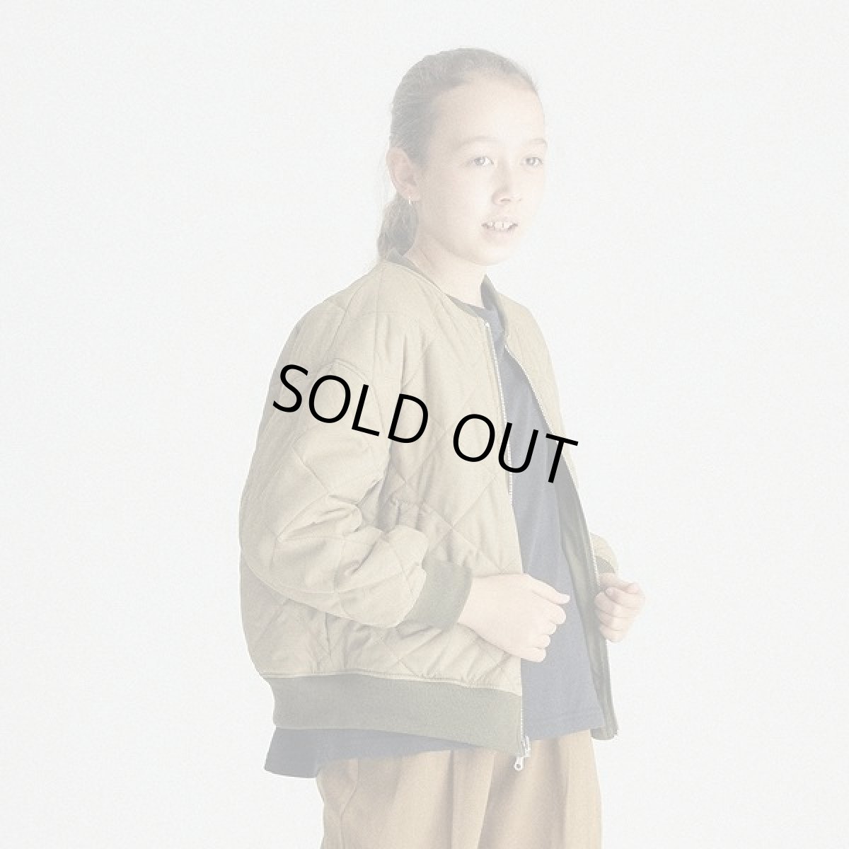 画像2: GENERATOR(ジェネレーター) リバーシブルMA-1【KH/カーキ】【110-160cm】 (2)