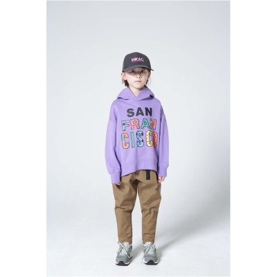 画像1: HIGHKING(ハイキング) souvenir hoody【lavender】【130-160cm 】