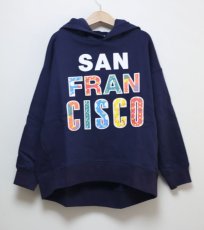 画像4: HIGHKING(ハイキング) souvenir hoody【navy】【130-160cm 】 (4)