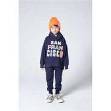 画像2: HIGHKING(ハイキング) souvenir hoody【navy】【100-120cm 】 (2)