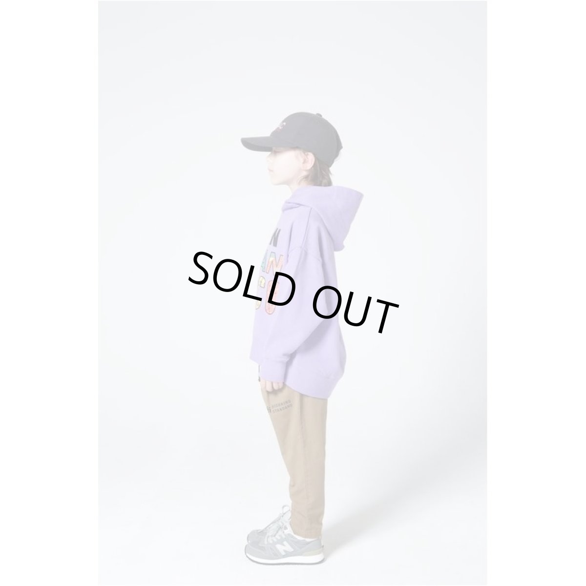 画像3: HIGHKING(ハイキング) souvenir hoody【lavender】【100-120cm 】 (3)