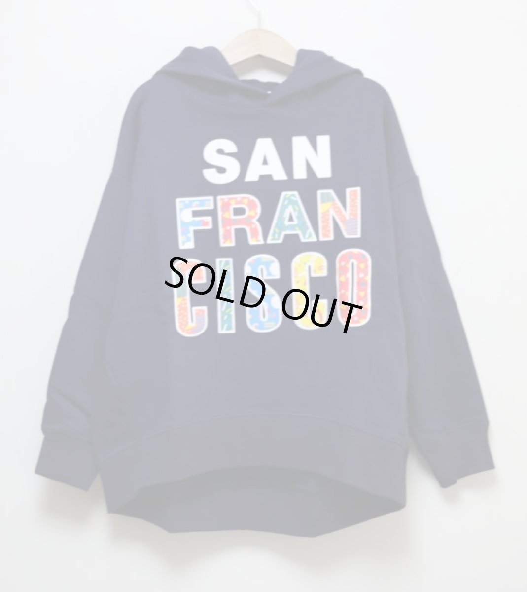 画像4: HIGHKING(ハイキング) souvenir hoody【navy】【100-120cm 】 (4)