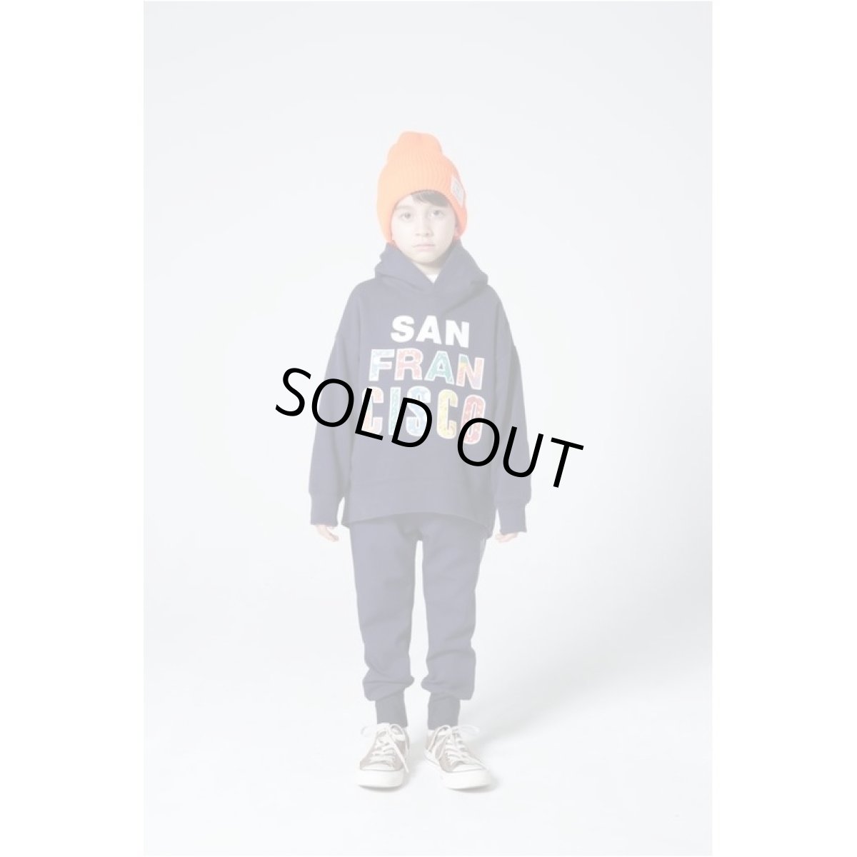 画像2: HIGHKING(ハイキング) souvenir hoody【navy】【130-160cm 】 (2)