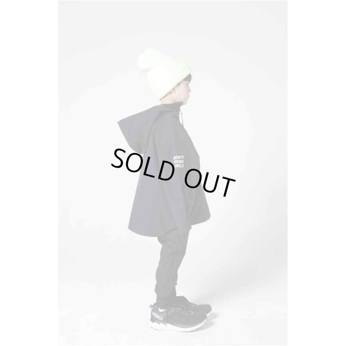 画像4: HIGHKING(ハイキング) chemock hoody【black】【100-170cm 】 (4)