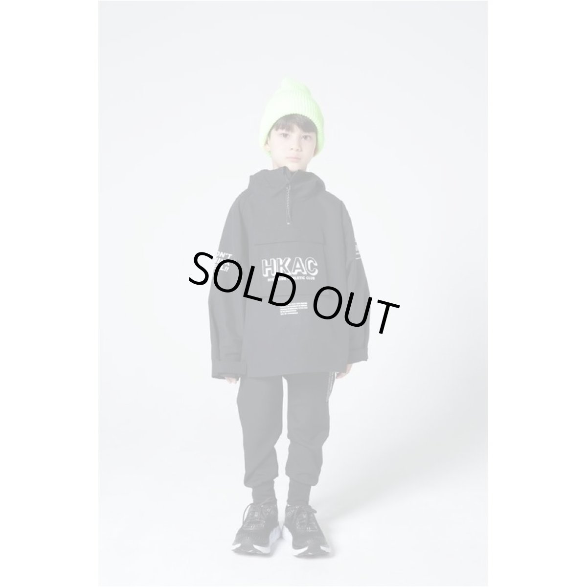 画像2: HIGHKING(ハイキング) chemock hoody【black】【100-170cm 】 (2)