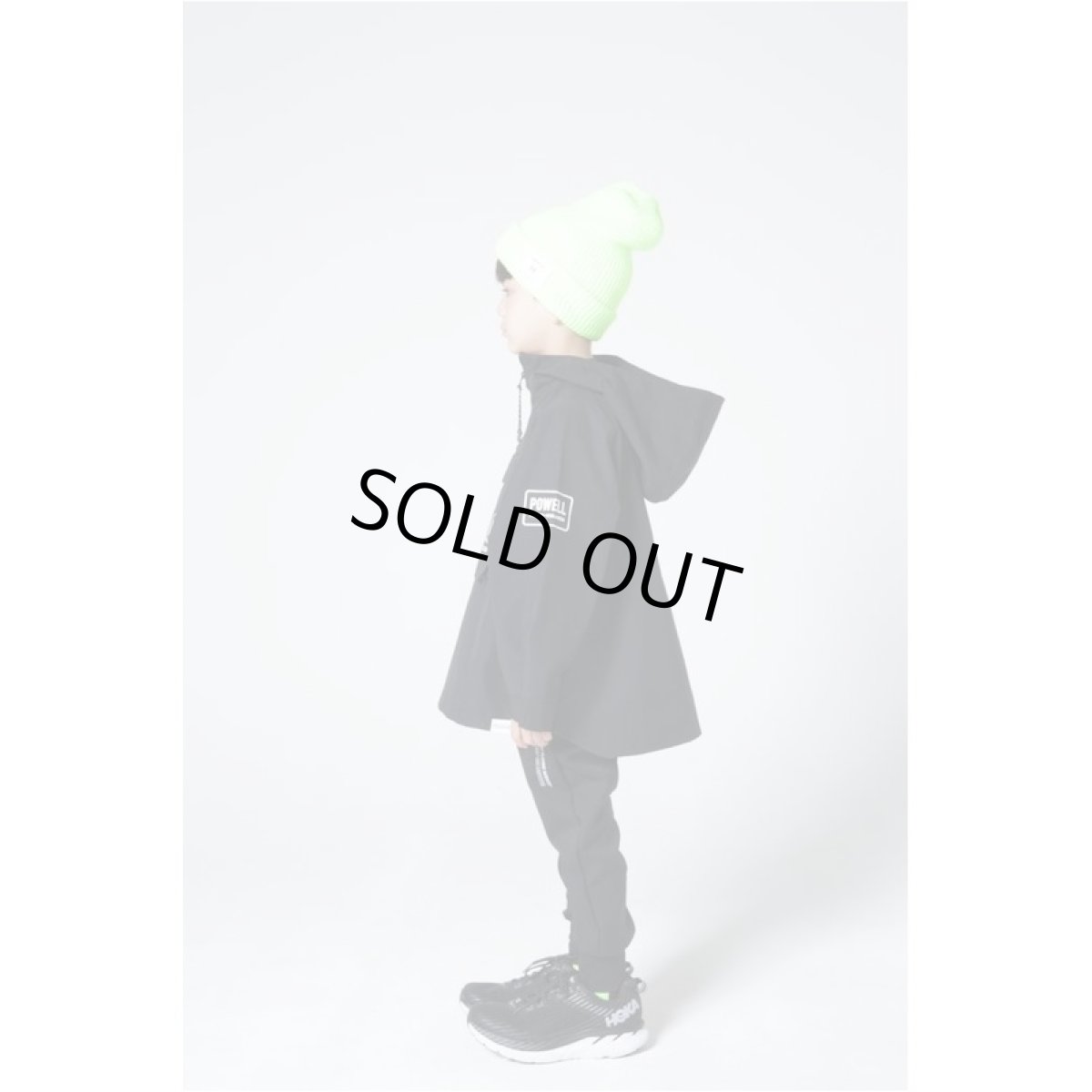 画像3: HIGHKING(ハイキング) chemock hoody【black】【100-170cm 】 (3)