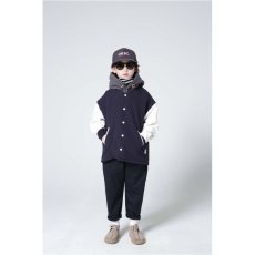 画像2: HIGHKING(ハイキング) base cardigan【navy】【100-170cm 】 (2)