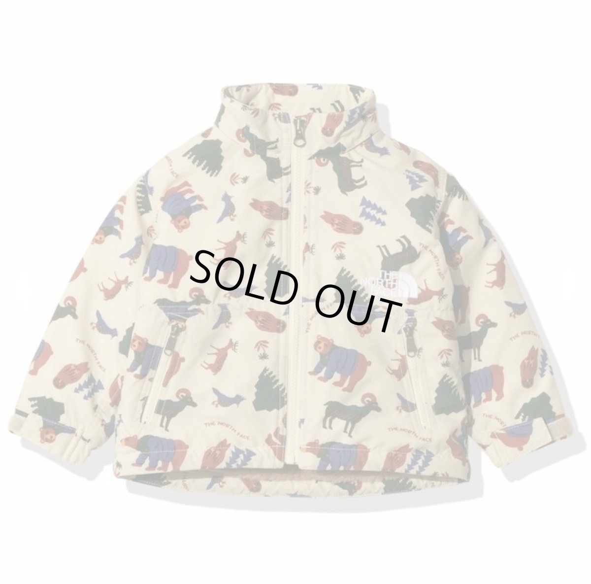画像3: The North Face(ザ・ノースフェイス) B Novelty Compact Nomad Jacket (ノベルティコンパクトノマドジャケット) (ベビー)【YC/ヨセミテコミューン】【80-90cm】 (3)