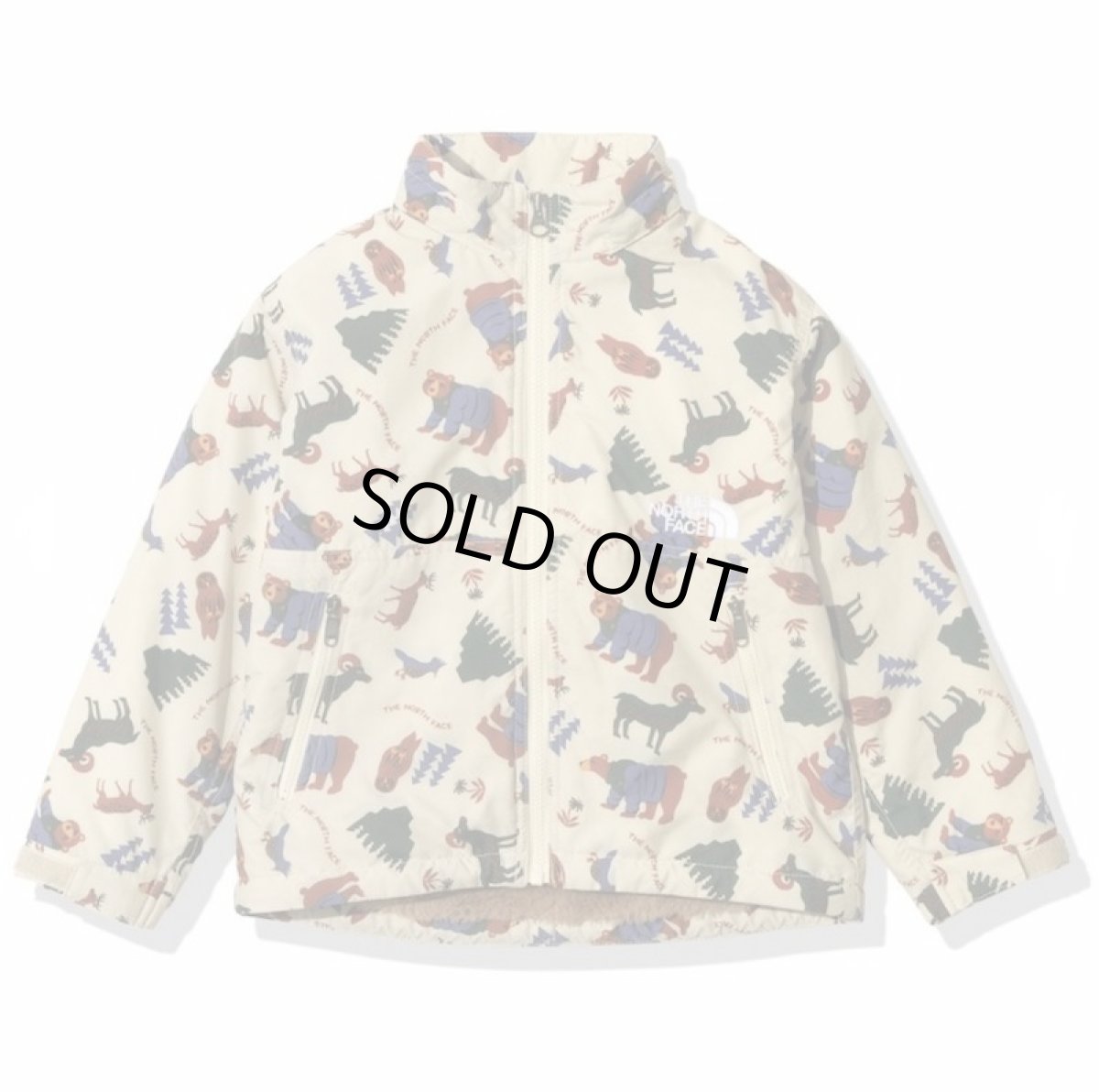 画像3: The North Face(ザ・ノースフェイス) T Novelty Compact Nomad Jacket (トドラーノベルティコンパクトノマドジャケット) (キッズ)【YC/ヨセミテコミューン】【100-120cm】 (3)