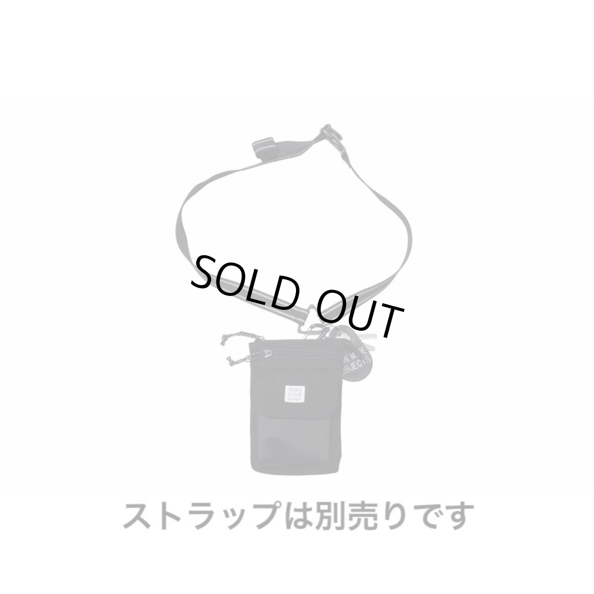 画像2: HIGHKING(ハイキング) bit pouch【black】【free】 (2)