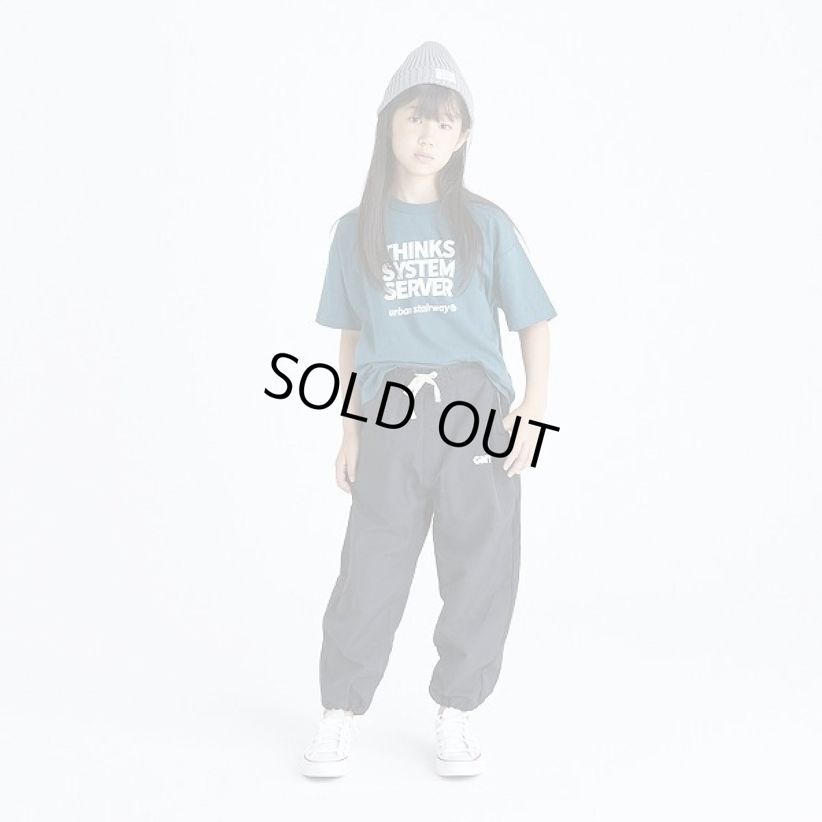 画像2: GENERATOR(ジェネレーター) ナイロンイージーパンツ【BK/ブラック】【110-160cm】 (2)