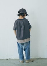 画像5: 6°vocaLe セスタヴォカーレ レイヤードTシャツ CHARCOAL 90-120cm (5)