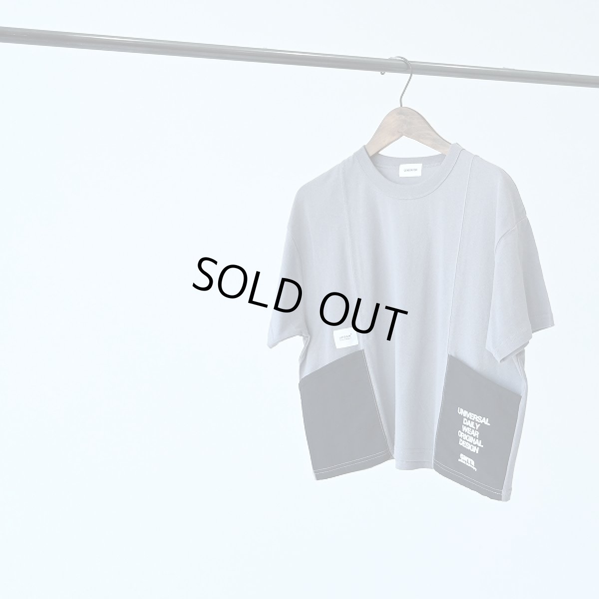 画像4: GENERATOR(ジェネレーター) ポケット切り替え Tシャツ【CG/チャコールグレー】【110-160cm】 (4)