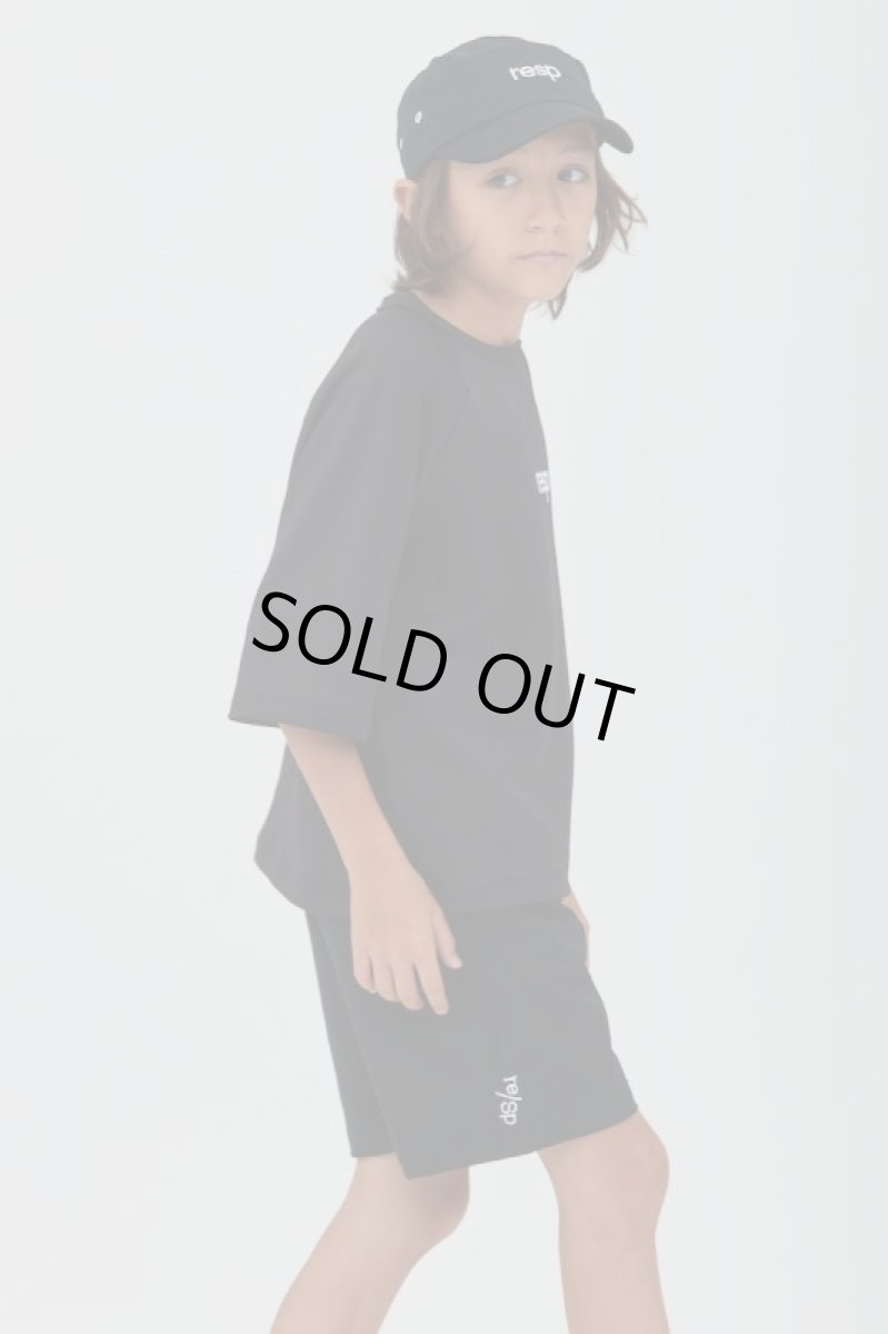 画像2: RE/SP(アールイーエスピー) RESP TEC 70% Tee【BLACK】【130-160cm】 (2)