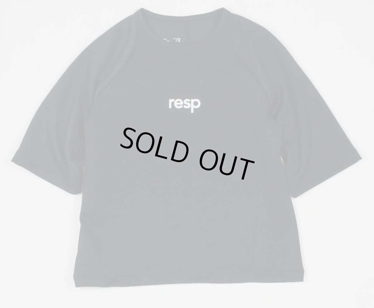 画像4: RE/SP(アールイーエスピー) RESP TEC 70% Tee【BLACK】【130-160cm】 (4)