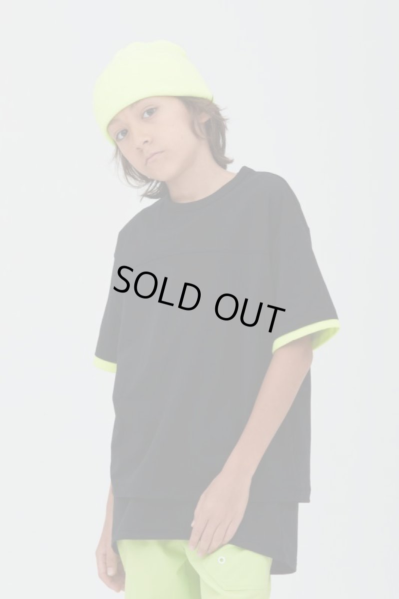 画像2: RE/SP(アールイーエスピー) レイヤーTEE【BLACK】【130-160cm】 (2)