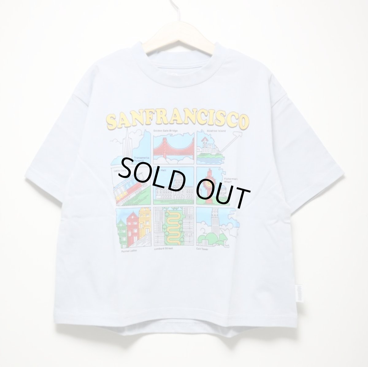 画像3: HIGHKING(ハイキング) sfc short sleeve【saxblue】【100-120cm 】 (3)