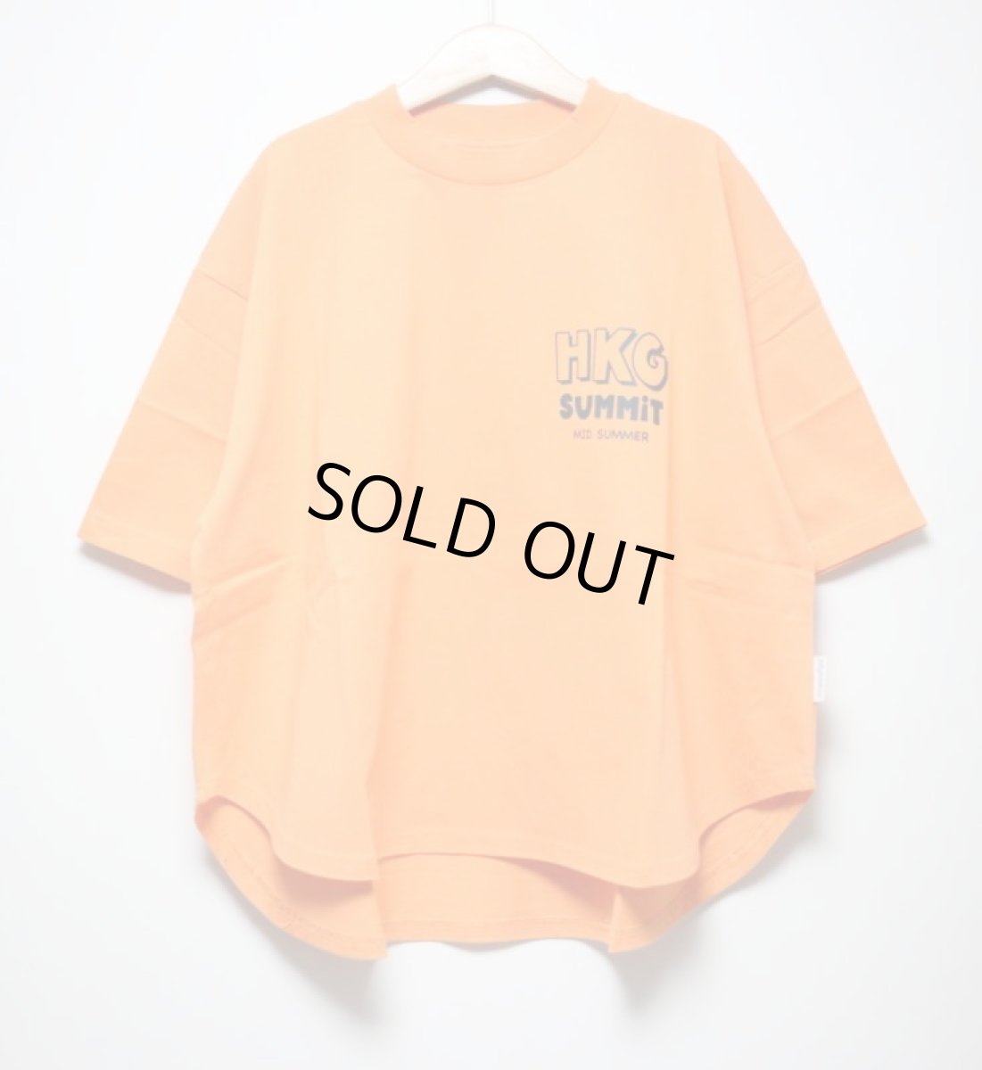 画像5: HIGHKING(ハイキング) summit short sleeve【orange】【130-160cm 】 (5)