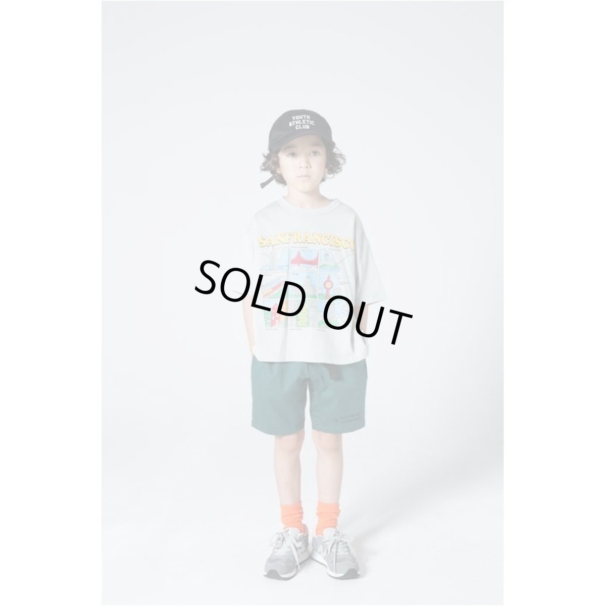 画像2: SALE30%OFF HIGHKING(ハイキング) sfc short sleeve【green】【130-160cm 】 (2)